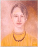 Porträt Mädchen, 50 x 40 cm 