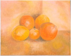 Orangen, 40 x 50 cm